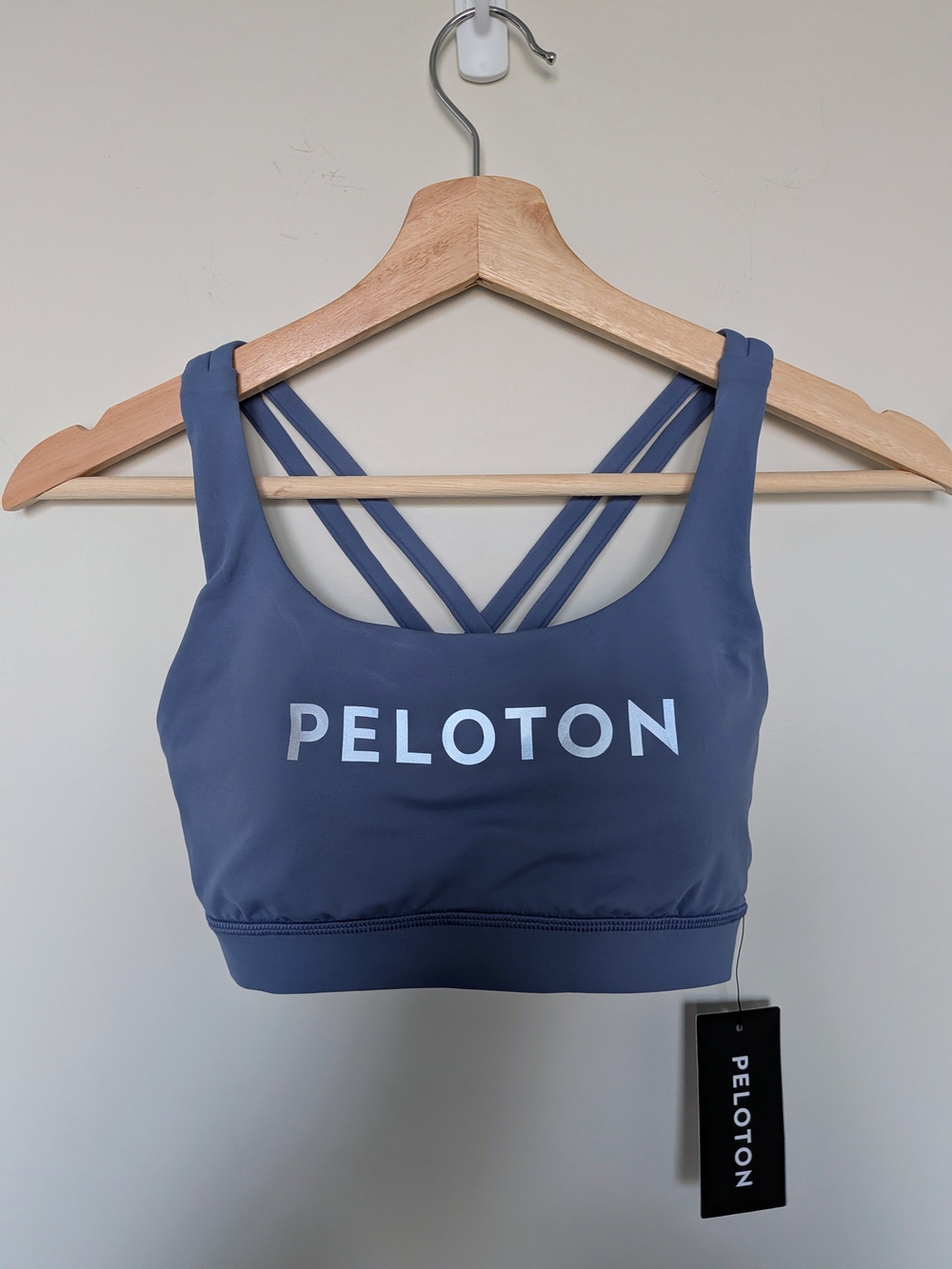 NWT Peloton/Lululemon Energy Bra - Slate Blue